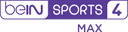 Logo beIN Sports MAX 4 France