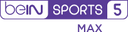 Logo beIN Sports MAX 5 France
